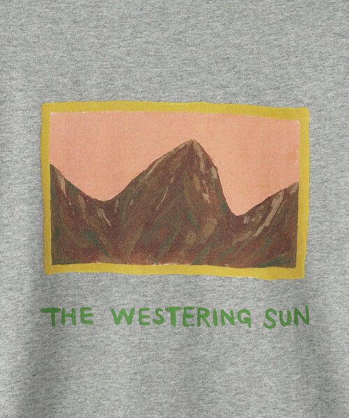 koti BEAUTY&YOUTH（コティ ビューティアンドユース）の「＜koti BEAUTY&YOUTH＞ TODORIKI TEE WESTERING SUN/Tシャツ（Tシャツ/カットソー・メンズ・グレー・M/L/XL）」の5枚目の写真