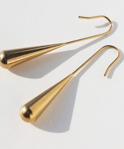 abaskdesign（アバスクデザイン）の「金属アレルギー対応 ドロップロングフックピアス（ピアス（両耳用）・レディース・ゴールド/シルバー・FREE）」の11枚目の写真