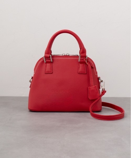 AZUL by moussy(アズールバイマウジー)の「ダブルジッパーハンドバッグ(ハンドバッグ・レディース・シルバー/ブルー/グレー/レッド/ブラック/アイボリー/グリーン系その他2/ベージュ/ブラウン/グリーン・FREE)」の9枚目の写真