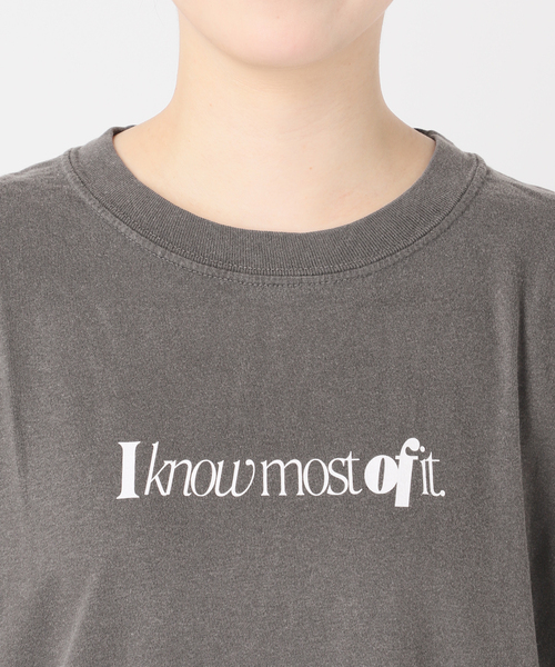 SKIN(スキン)の「《別注》【SKIN/スキン】I now T-SHIRTS:Tシャツ(Tシャツ/カットソー・レディース・グリーン/ブラック系その他・FREE)」の18枚目の写真