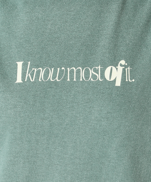 SKIN(スキン)の「《別注》【SKIN/スキン】I now T-SHIRTS:Tシャツ(Tシャツ/カットソー・レディース・グリーン/ブラック系その他・FREE)」の14枚目の写真