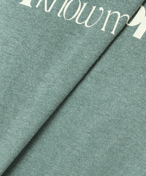 SKIN(スキン)の「《別注》【SKIN/スキン】I now T-SHIRTS:Tシャツ(Tシャツ/カットソー・レディース・グリーン/ブラック系その他・FREE)」の15枚目の写真