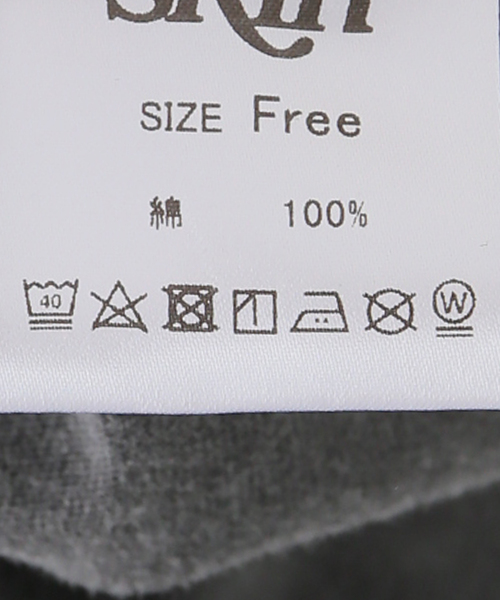 SKIN(スキン)の「《別注》【SKIN/スキン】I now T-SHIRTS:Tシャツ(Tシャツ/カットソー・レディース・グリーン/ブラック系その他・FREE)」の8枚目の写真