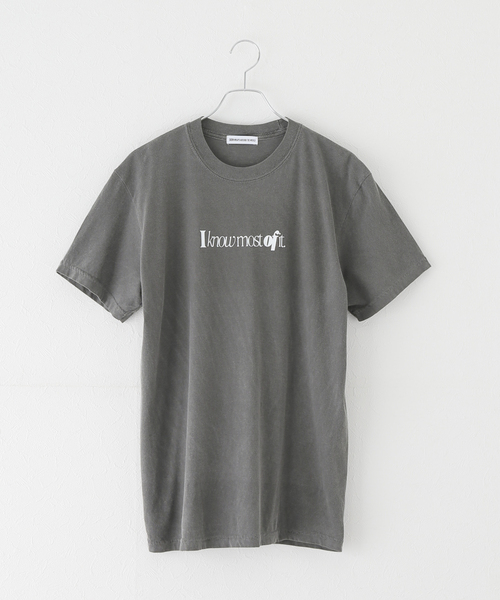 SKIN(スキン)の「《別注》【SKIN/スキン】I now T-SHIRTS:Tシャツ(Tシャツ/カットソー・レディース・グリーン/ブラック系その他・FREE)」の9枚目の写真