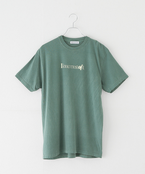 SKIN(スキン)の「《別注》【SKIN/スキン】I now T-SHIRTS:Tシャツ(Tシャツ/カットソー・レディース・グリーン/ブラック系その他・FREE)」の10枚目の写真