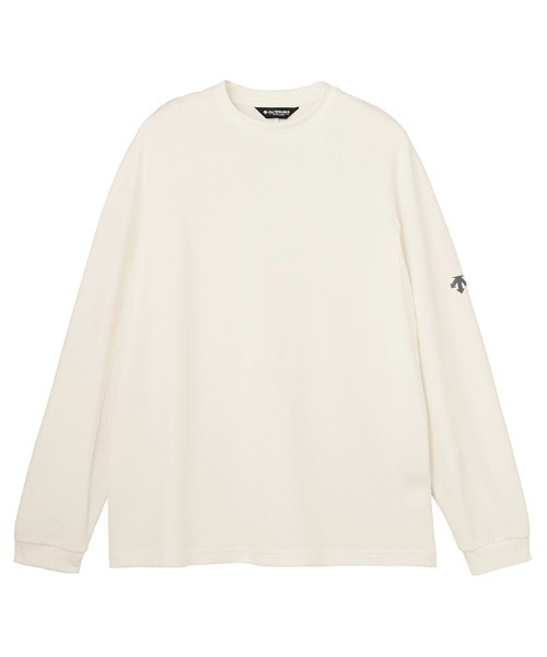 DESCENTE（デサント）の「【ALLTERRAIN 81】コーデュラロングスリーブクルー（Tシャツ/カットソー・メンズ・ブラック/ホワイト系その他/バーガンディー/ネイビー系1・M/L/S/XL）」の2枚目の写真