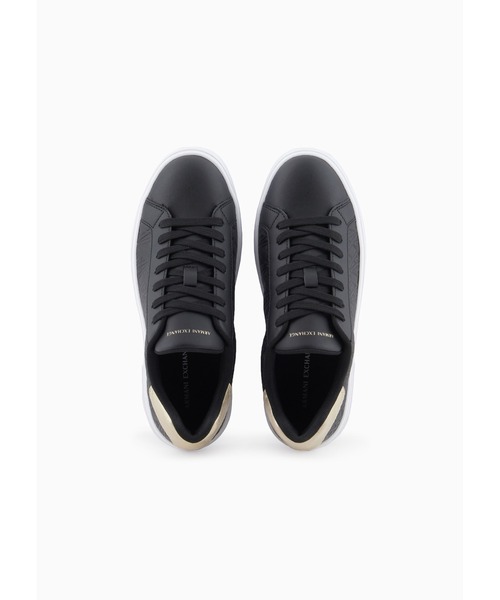 ARMANI EXCHANGE(アルマーニエクスチェンジ)の「【A|X アルマーニ エクスチェンジ】<オンライン限定>エンボスオールオーバーロゴ レースアップスニーカー(スニーカー・レディース・ホワイト×ゴールド/ローズ/ブラック×ゴールド・37/38/39/36)」の17枚目の写真