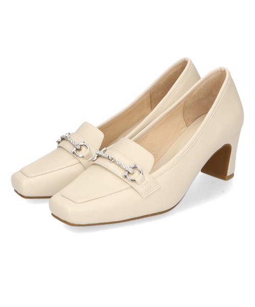 ORiental TRaffic（オリエンタルトラフィック）の「ビットローファーヒールパンプス 41304（パンプス・レディース・ピンク/ブラック/ホワイト・36/37/34/40/38/39/41/42/35）」の11枚目の写真