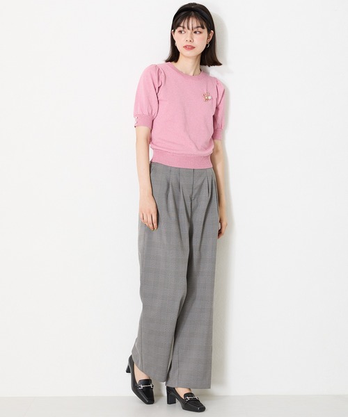 ORiental TRaffic（オリエンタルトラフィック）の「ビットローファーヒールパンプス 41304（パンプス・レディース・ピンク/ブラック/ホワイト・36/37/34/40/38/39/41/42/35）」の9枚目の写真