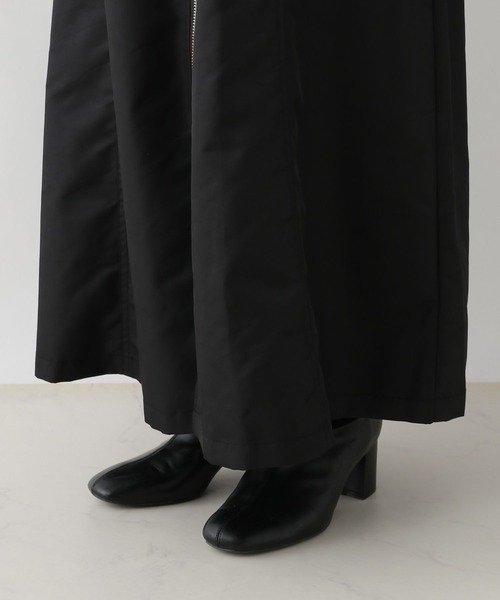 RAGEBLUE（レイジブルー）の「Wジップ/ミリタリーナイロンジャンスカ（ジャンパースカート・レディース・ブラック/オリーブ・FREE）」の9枚目の写真