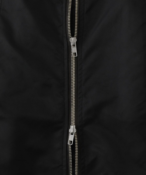 RAGEBLUE（レイジブルー）の「Wジップ/ミリタリーナイロンジャンスカ（ジャンパースカート・レディース・ブラック/オリーブ・FREE）」の8枚目の写真