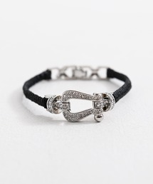 SILVER BULLET（シルバーバレット）の「『SILVER BULLET SELECT AC/シルバーバレットセレクト』ホースシューブレスレット【+】（ブレスレット）」