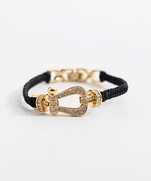 SILVER BULLET（シルバーバレット）の「『SILVER BULLET SELECT AC/シルバーバレットセレクト』ホースシューブレスレット【+】（ブレスレット）」