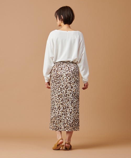 marmors(マルモア)の「【marmors】georgette boat neck p/o(Tシャツ/カットソー・レディース・ピンクベージュ/ブラック/オフホワイト・36)」の7枚目の写真