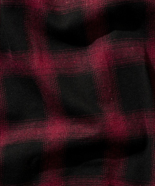 NO NEED（ノーニード）の「ネルチェック ルーズフィットシャツ（シャツ/ブラウス・メンズ・ブラック/ブルー/ホワイト/グリーン/ブラウン/レッド/ベージュ/その他1/サックスブルー・M/L/XL）」の10枚目の写真