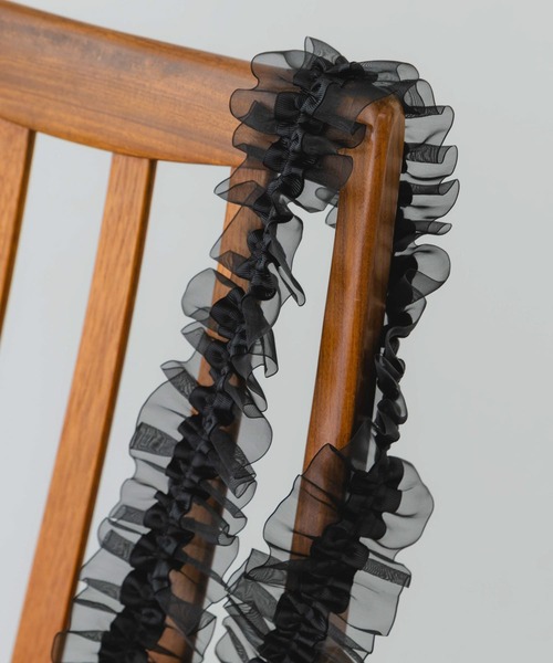 RODE SKO(ロデスコ)の「ギャザーチュールストラップ(スマホケース/カバー・レディース・ブラック/ブラウン/グレー・ONE)」の17枚目の写真