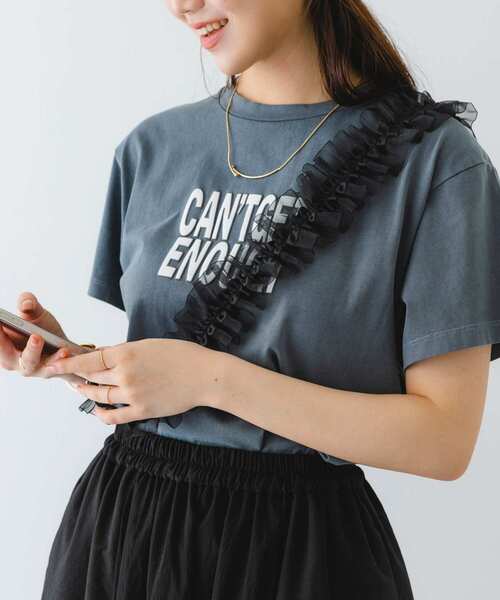 RODE SKO(ロデスコ)の「ギャザーチュールストラップ(スマホケース/カバー・レディース・ブラック/ブラウン/グレー・ONE)」の22枚目の写真