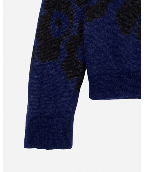 marimekko ウニッコ　ネイビー長袖ニットセーター marimekko（マリメッコ）の「Unikko / knits（ニット/セーター）」 - WEAR