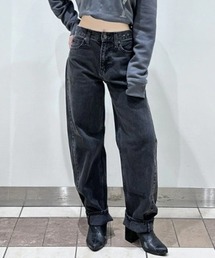 ハイライズ バレルデニム ジーンズ