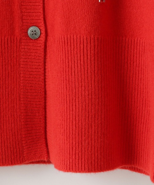 yuw（ユウ）の「ウールカシミヤパフカーディガン　140801（カーディガン/ボレロ・レディース・ブラック/グレー/レッド・FREE）」の10枚目の写真