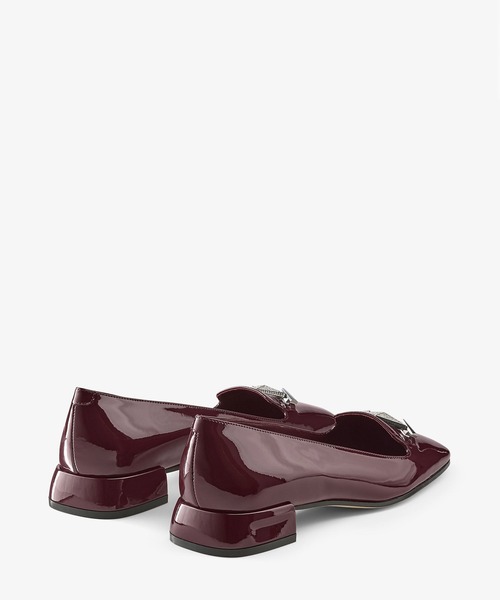 JIMMY CHOO（ジミーチュウ）の「RAVI FLAT（パンプス・レディース・ブラック/ボルドー・37/36.5/35.5/35/36/37.5）」の10枚目の写真
