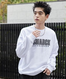 WEGO | WEGO/【24年秋冬新作】アクセ付きグラフィックプルオーバー(スウェット)