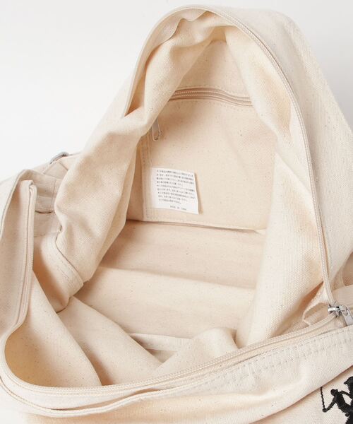 BEVERLY HILLS POLO CLUB（ビバリーヒルズポロクラブ）の「【Beverly Hills Polo Club/ビバリーヒルズポロクラブ】ワンポイント キャンバスビッグショルダーバッグ（ショルダーバッグ・メンズ・カーキ/アイボリー/ブラック・FREE）」の13枚目の写真