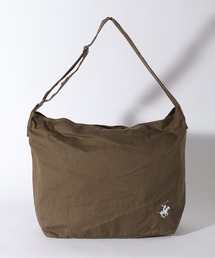 BEVERLY HILLS POLO CLUB | 【Beverly Hills Polo Club/ビバリーヒルズポロクラブ】ワンポイント キャンバスビッグショルダーバッグ(ショルダーバッグ)