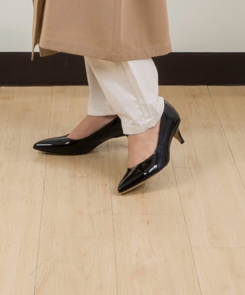 【セール】【CORSO ROMA,9/コルソローマ9】レザー 牛革 ポインテッドトゥ パンプス 5cmヒール（パンプス）｜CORSO ROMA，9（コルソローマ）