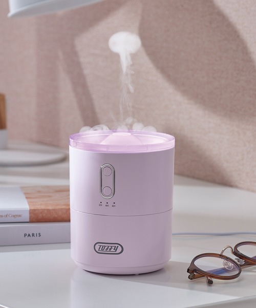 Toffy(トフィー)の「【Toffy/トフィー】 ふわふわリング加湿器(生活家電・レディース・ラベンダー/ライトオレンジ系/スモーキーグリーン系・FREE)」の3枚目の写真