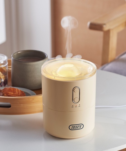 Toffy(トフィー)の「【Toffy/トフィー】 ふわふわリング加湿器(生活家電・レディース・ラベンダー/ライトオレンジ系/スモーキーグリーン系・FREE)」の1枚目の写真
