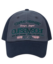 ALAND | 【UNISEX】OURSAYSOUR/レタリングロゴキャップ(キャップ)