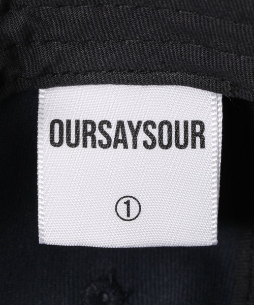 ALAND(エーランド)の「【UNISEX】OURSAYSOUR/レタリングロゴキャップ(キャップ・レディース・ブラウン/ネイビー/カーキ/ライトピンク・FREE)」の6枚目の写真