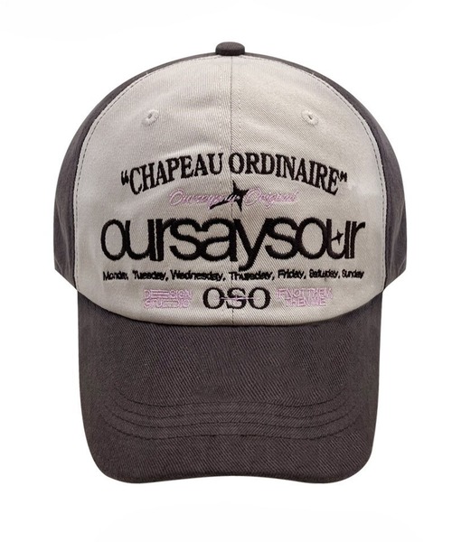 ALAND(エーランド)の「【UNISEX】OURSAYSOUR/レタリングロゴキャップ(キャップ・レディース・ブラウン/ネイビー/カーキ/ライトピンク・FREE)」の17枚目の写真