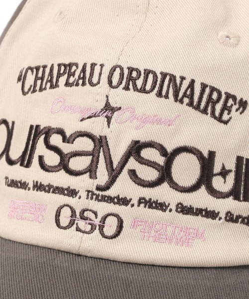ALAND(エーランド)の「【UNISEX】OURSAYSOUR/レタリングロゴキャップ(キャップ・レディース・ブラウン/ネイビー/カーキ/ライトピンク・FREE)」の18枚目の写真