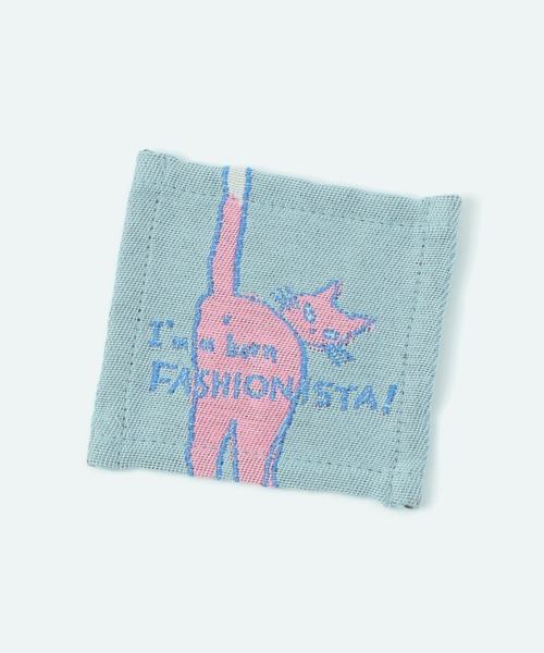 studio CLIP（スタディオクリップ）の「【Orneko BY CLIP】ジャガードコースター（ランチョンマット/テーブルウェア・レディース・イエロー/ピンク・FREE）」の5枚目の写真