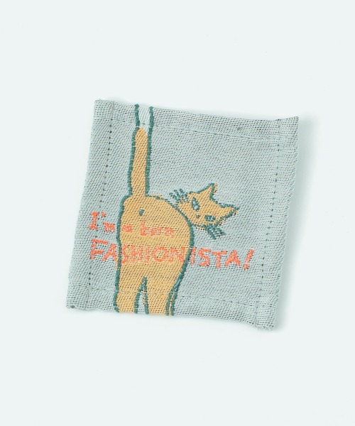 studio CLIP（スタディオクリップ）の「【Orneko BY CLIP】ジャガードコースター（ランチョンマット/テーブルウェア・レディース・イエロー/ピンク・FREE）」の4枚目の写真