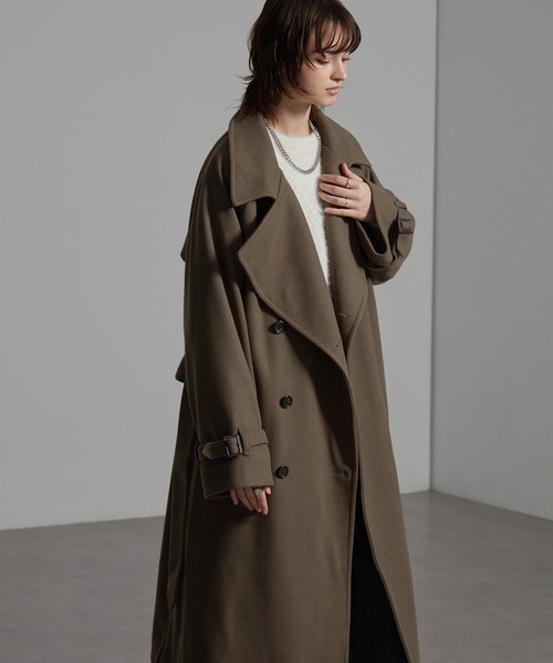 セール】【CIYOT-シヨウト-】2WAYオーバーサイズソフトメルトン