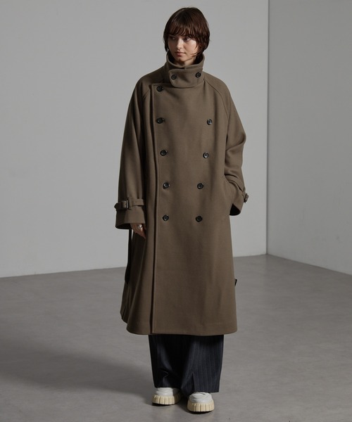 セール】【CIYOT-シヨウト-】2WAYオーバーサイズソフトメルトン