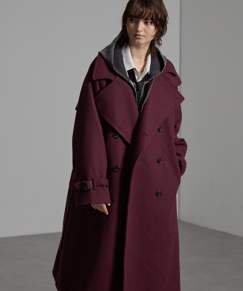 セール】【CIYOT-シヨウト-】2WAYオーバーサイズソフトメルトン