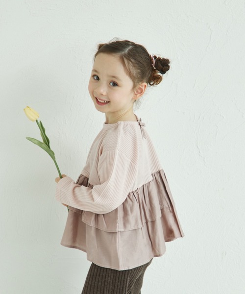 専用♡新品未使用 LAブランド ふわふわティアードフリルシフォン襟付きカットソー トップスの商品一覧|レディースファッション通販のJ Lounge