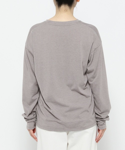 セール】高山直子さんコラボ/クルーネックセミシアー長袖/EiiS/133548