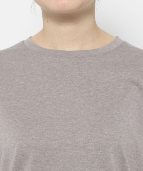 GLOBAL WORK(グローバルワーク)の「高山直子さんコラボ/クルーネックセミシアー長袖/EiiS/133548(Tシャツ/カットソー・レディース・ブラック/その他/オフホワイト/グレー/ブラック系その他・SMALL/X-SMALL)」の10枚目の写真