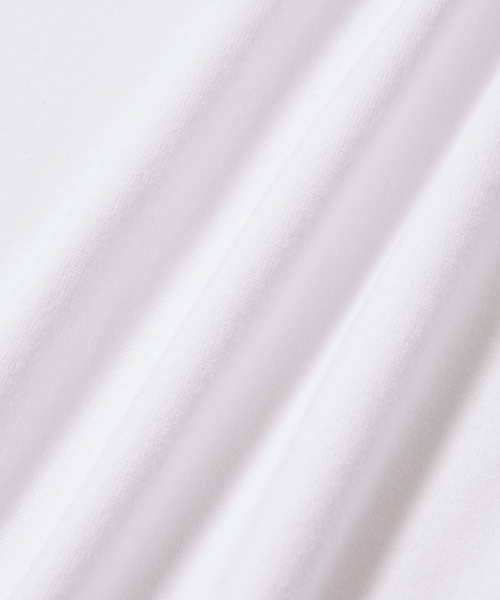 ADAM ET ROPE'(アダムエロペ)の「WOMEN【Hanes for BIOTOP】 オーガニックコットン タートルネックプルオーバー(Tシャツ/カットソー・レディース・ブラック/ホワイト/ネイビー・M)」の11枚目の写真