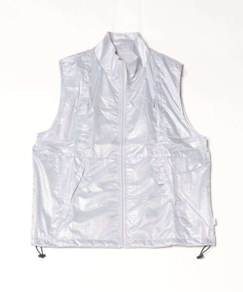 Student Apathy（スチューデントアパシー）の「Street Nylon Vest（ベスト・メンズ・グレー/ライトブルー/ブラック・MEDIUM/LARGE）」の2枚目の写真