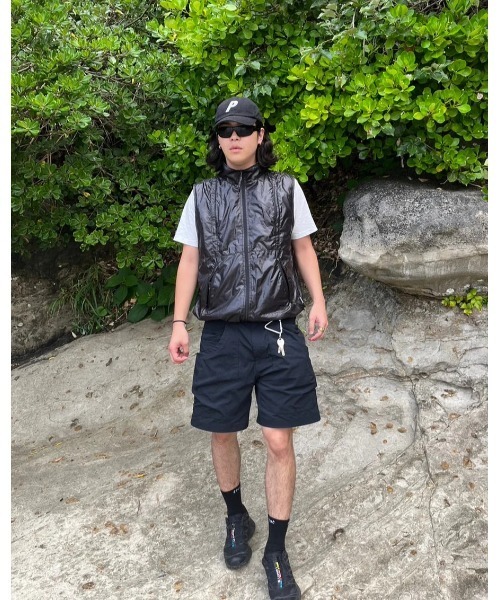 Student Apathy（スチューデントアパシー）の「Street Nylon Vest（ベスト・メンズ・グレー/ライトブルー/ブラック・MEDIUM/LARGE）」の4枚目の写真