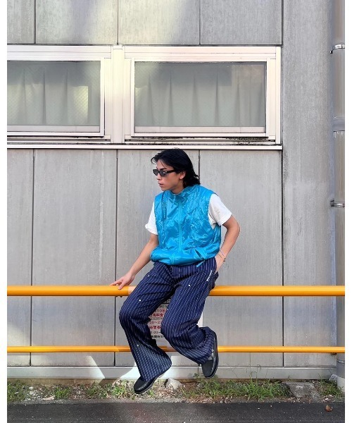 Student Apathy（スチューデントアパシー）の「Street Nylon Vest（ベスト・メンズ・グレー/ライトブルー/ブラック・MEDIUM/LARGE）」の8枚目の写真