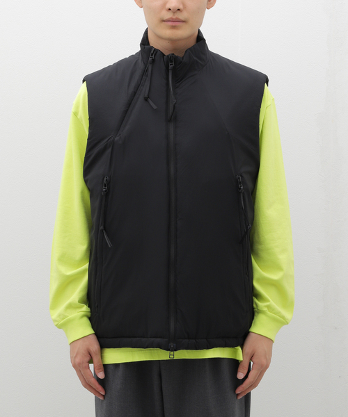 Product Twelve（プロダクトトゥエルブ）の「Product Twelve(プロダクトトゥエルブ) Primaloft Puffer Vest 24AW-PVE01（ダウンジャケット/コート・メンズ・ブラック・2/3）」の3枚目の写真