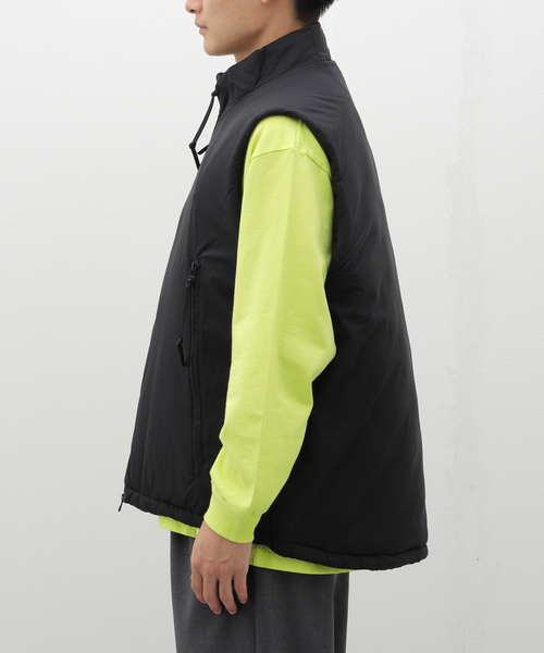 Product Twelve（プロダクトトゥエルブ）の「Product Twelve(プロダクトトゥエルブ) Primaloft Puffer Vest 24AW-PVE01（ダウンジャケット/コート・メンズ・ブラック・2/3）」の4枚目の写真