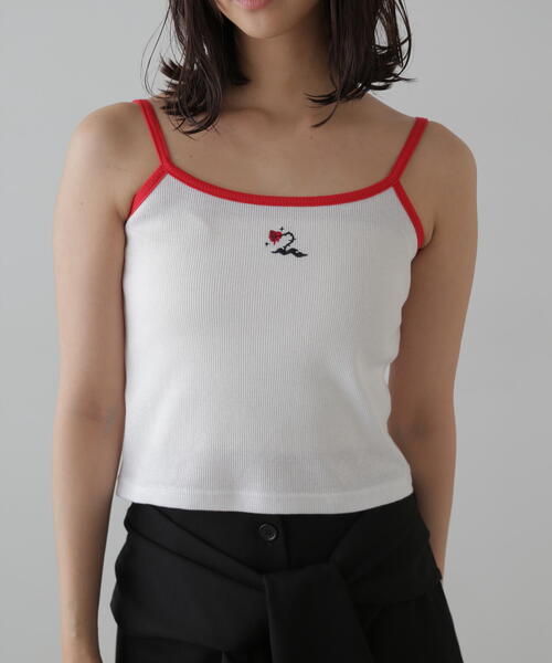 FREE'S MART（フリーズマート）の「【ＷＡ０１】ｆｕｌｌ＿ｋａｄｏキャミソール（キャミソール・レディース・ホワイト/ホワイト系その他・FREE）」の11枚目の写真